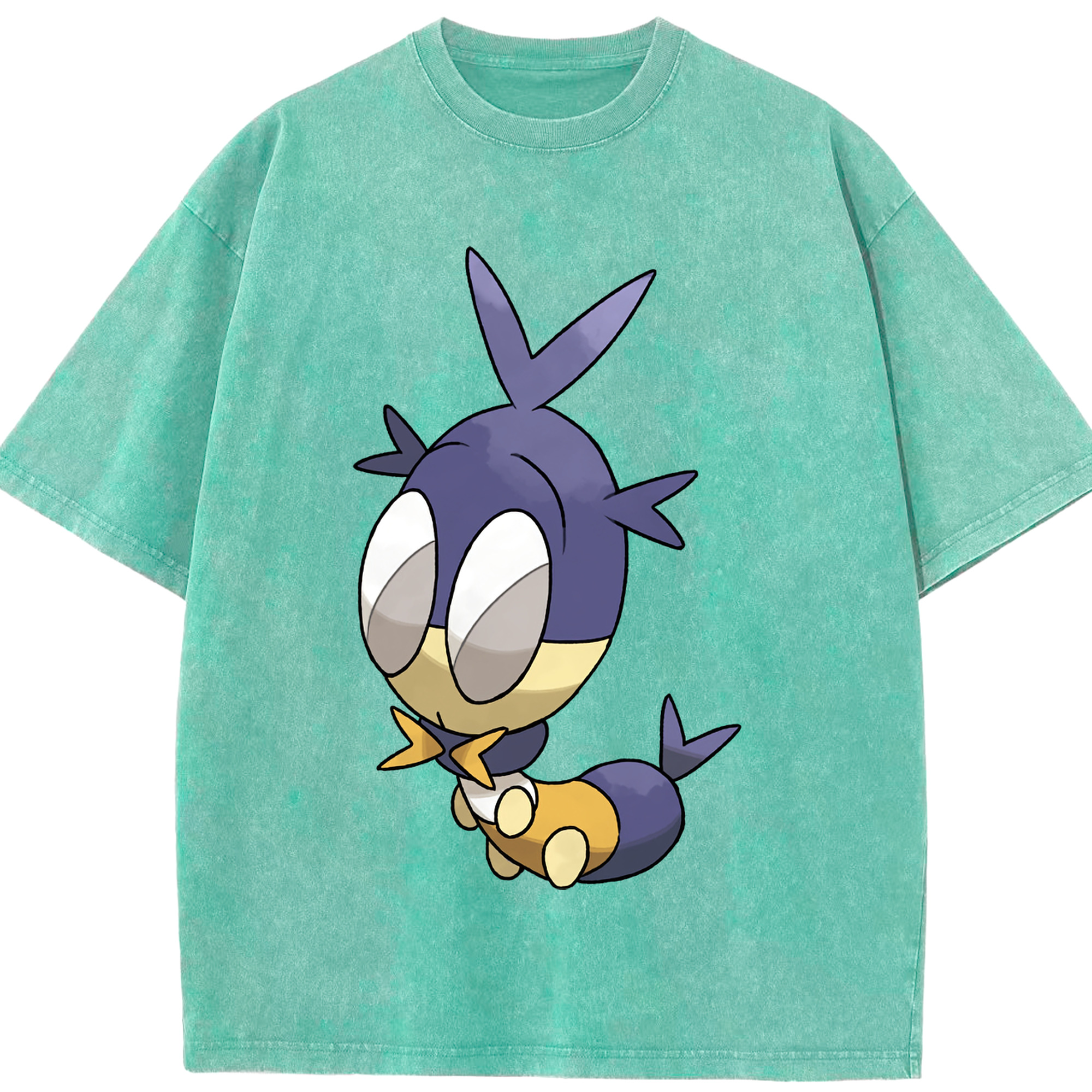 （画像用） ポケットモンスター Pokémon 綿100% ヴィンテージ風 半袖Tシャツ（フロントプリント）